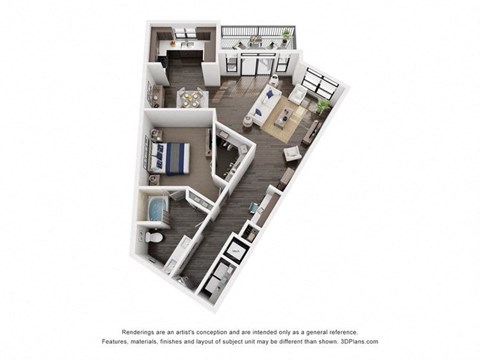 a 3 bedroom floor plan of a 2100 sq ft